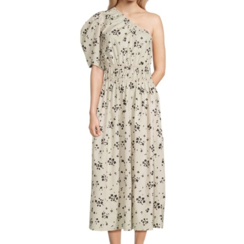 Polo Ralph Lauren  - Floral One Shoulder‎ Midi Dress - Size 6